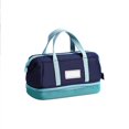 thumbnail image 1 of Pencil Case Large Capacity Waterproof Canvas Stationery Storage Bag for Collage Office Travel Workers, 1 of 6