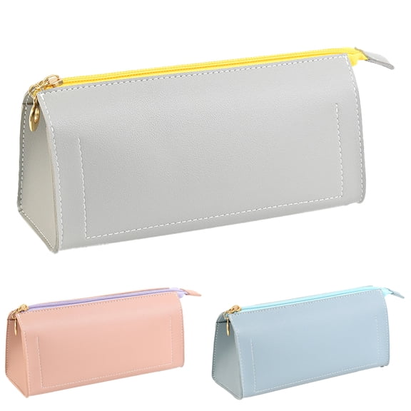 Pencil Case Large Storage Pencil Bag Pouch High Storage Pen Holder Box Desk Organizer for Office Adults Women Man