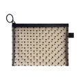 thumbnail image 1 of Pencil Case Mesh Zipper Heart Print Portable Stationery Organizer Makeup Bag, 1 of 7