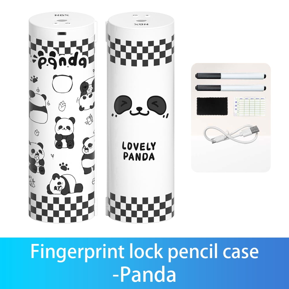 Pencil Case,Pen With Layer Cute Lock Pencil Stationery Box Pencil Layer Mirror Stationery With Mirror Pen Student With Twirltide