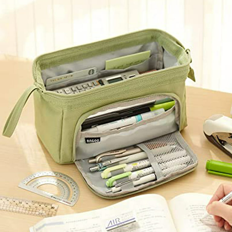 Pencil Case Pencil Case Multifonction Organizer Pencil Case Makeup Bag  Office College School Gift for Adults Teens Girls Boys