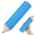 thumbnail image 1 of Pencil Case,Portable Silicone Pencil Shaped Pouch,Waterproof Cute Novelty Pencil Bag,8.6x1.3 Inch Zipper Funny Pen Pouches,Large Capacity Pencil Organizer for Office Supplies,Daily Use, 1 of 4