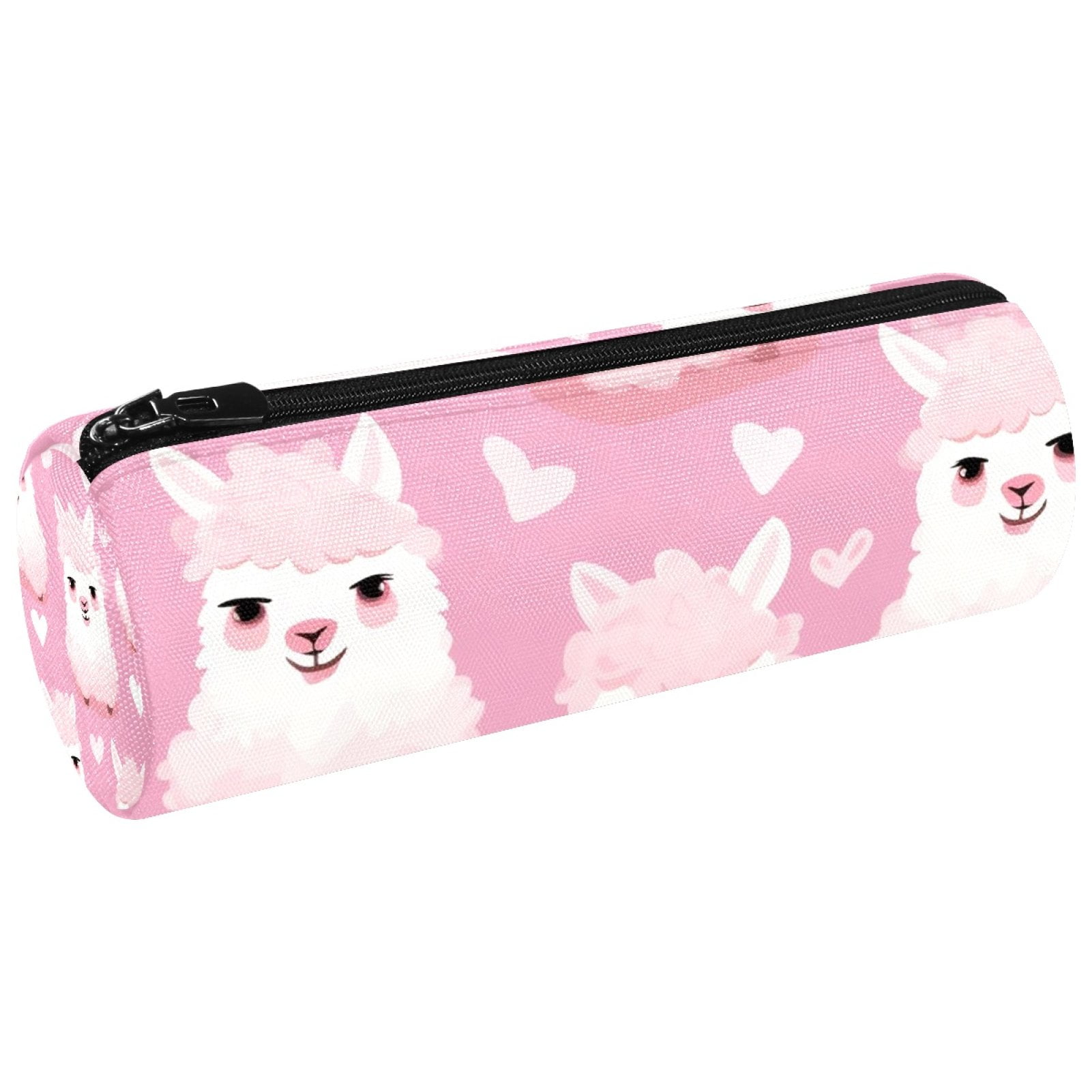 Pencil Case Pouch,Pencil Pouches,Camel Pink Llama Cloud Love Pen Case
