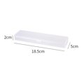thumbnail image 1 of Pencil Case Storage Container for Organizing with Snap Lid Stackable Pencil Box Translucent Frosted Pencil Box Teen Adults Stationery Box for College Office Supplies, 1 of 6