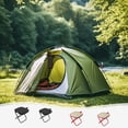 thumbnail image 1 of Pencil Case Style Portable Folding Stool - Compact Carry Design with Durable 600D Fabric and Steel Frame for Outdoor Adventures, 1 of 9