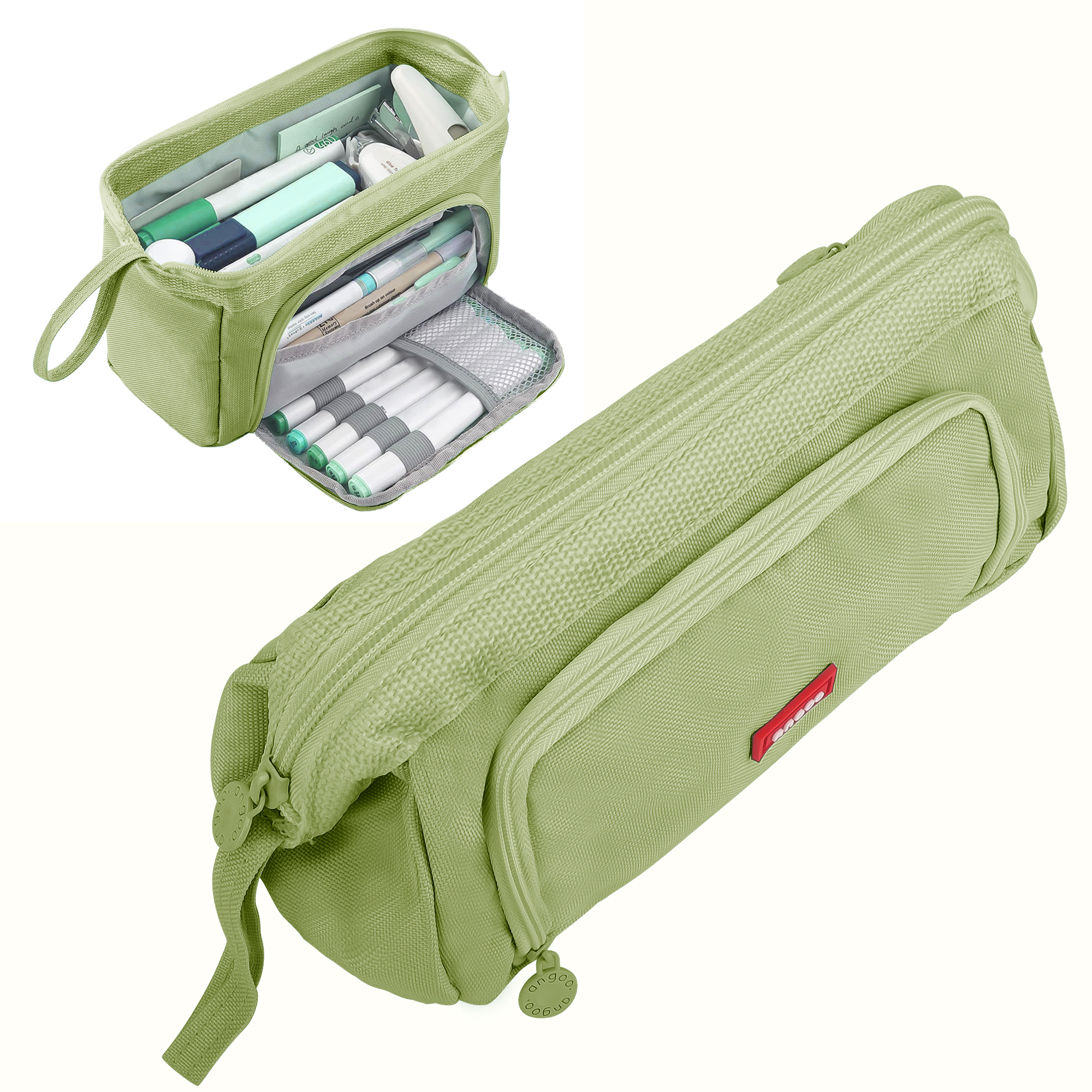 Foldable Pencil Case - Large Capacity Stationery Organizer Bag