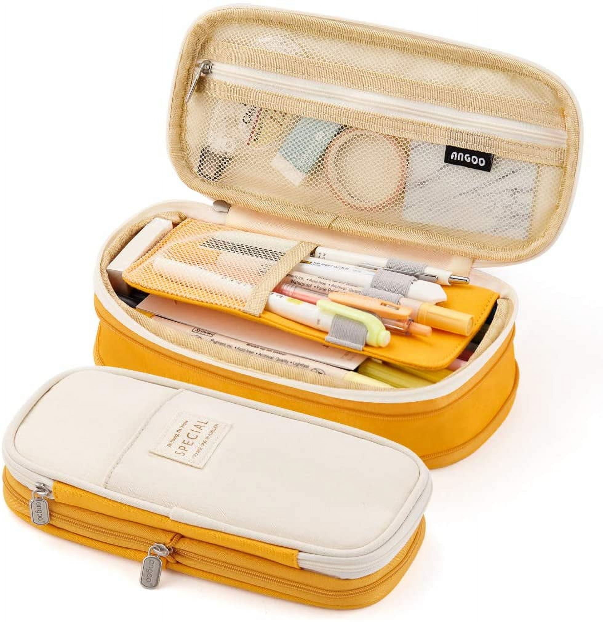 Pencil Cases Large Capacity Pencil Bag Pouch Holder Box for Girls Office  Student Stationery Organizer School Supplies - Walmart.com