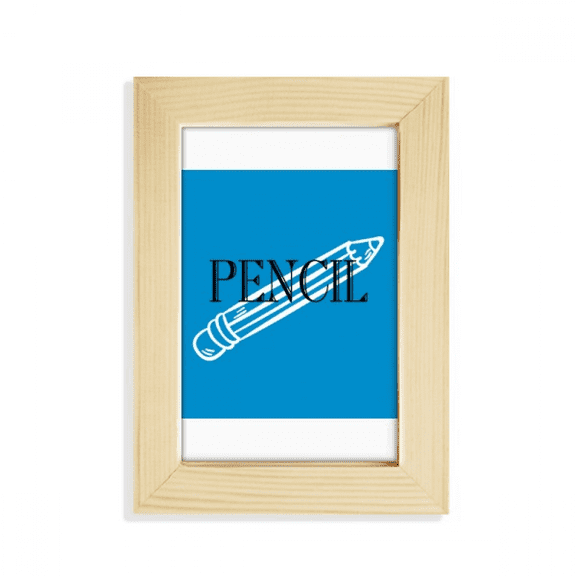 Pencil Course Writing Classroom Students Desktop Display Photo Frame Picture Art Painting 5x7 inch