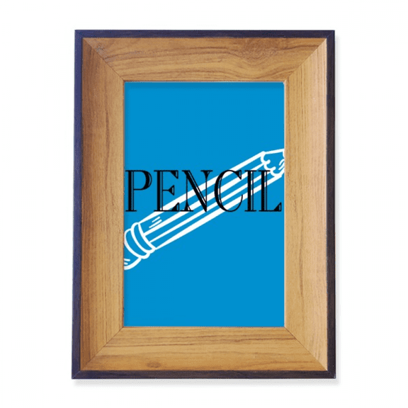 Pencil Course Writing Classroom Students Photo Frame Exhibition Display Art Desktop Painting