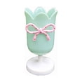thumbnail image 1 of Pencil Cup with Tulips and Bow, Multifunctional Desktop Organizer, Pen Holder for Desk, 5.1 Inches, 1 of 6