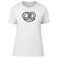 thumbnail image 1 of Pencil Drawing Of A Pretzel Tee Men's -Image by Shutterstock, 1 of 4