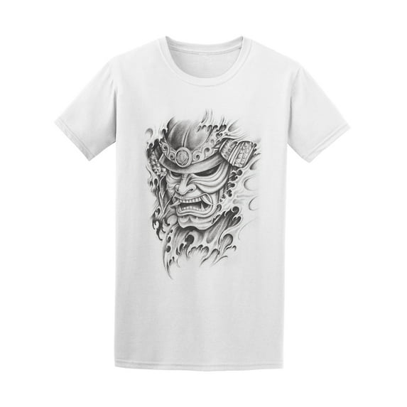 Pencil Drawing Samurai Men's Tee - Image by Shutterstock