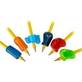 thumbnail image 1 of The Pencil Grip Premium Pencil Grips Assortment Pack, Universal Ergonomic Writing Aid For Righties And Lefties, Colorful Pencil Grippers, Includes 6 Different Grips, Assorted Colors, 6 Count, 1 of 7
