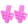 thumbnail image 1 of Pencil Grips Pink, Pencil Grippers Writing Tool, Writing Posture Correction Tools, 2Pcs Pencil Holder Posture Correction Training Writing Tools, Handwriting Aid Tools 1.96 In, 1 of 1