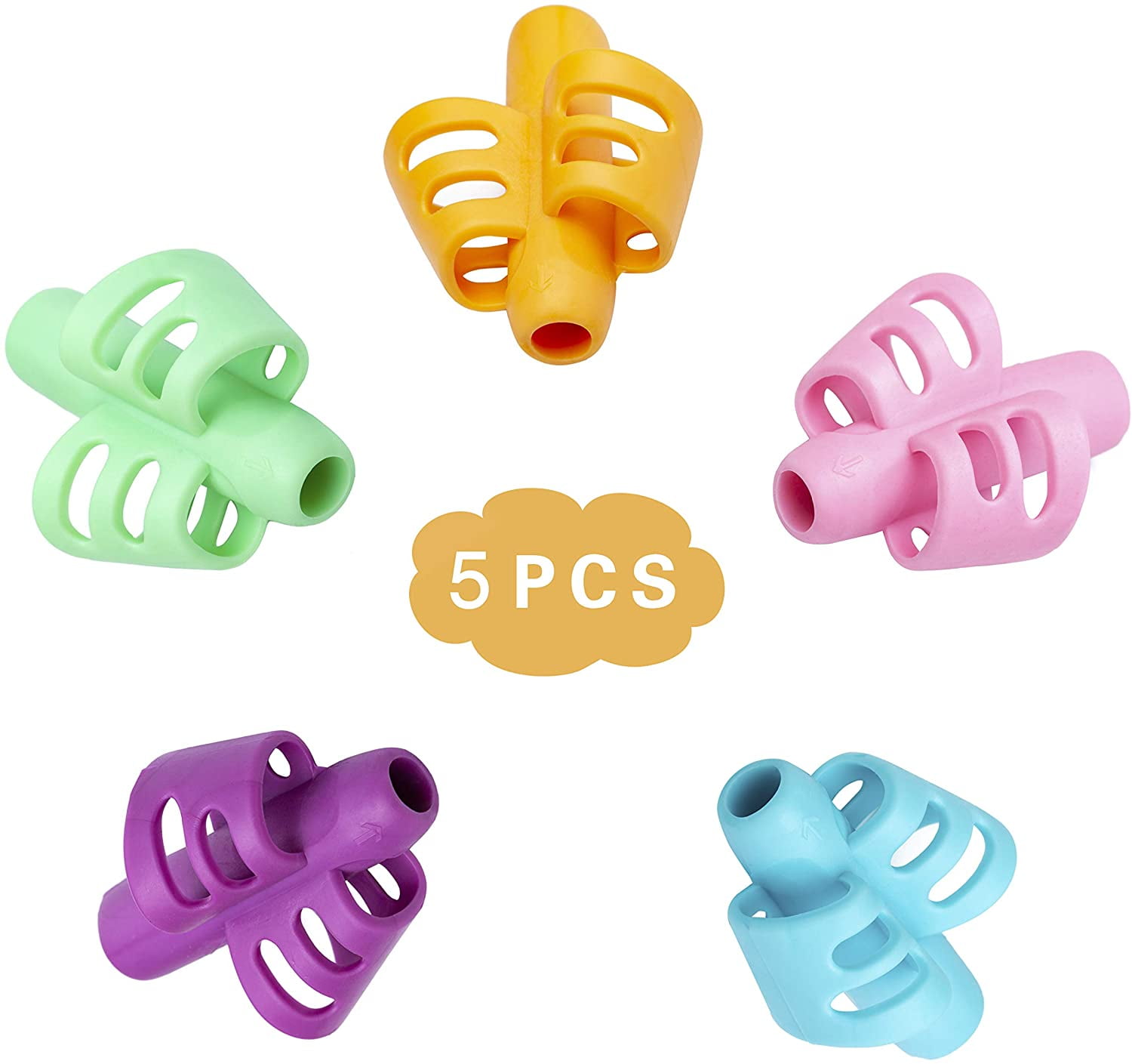 Pencil Grips for Kids Handwriting Left Handed, Toddlers 24 Years, Soft