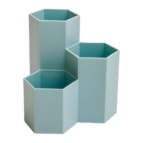 Pencil Holder, Pencil Cup, Pencil Storage Box, Office/College/Home Cute Desk Storage Box And Accessories-blue