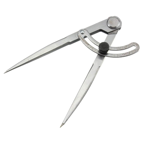 Pencil Marking Circle Leather Scratch Wing Divider, 150mm