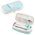 thumbnail image 1 of Pencil Pen Case Big Capacity Pencil Pouch Large Pencil Bag Makeup Bag for Teen Boys Girls School Students Sky Blue, 1 of 6
