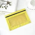 thumbnail image 1 of Pencil Pouch for 3 Ring Binder, 3-Holes Zipper Pencil Pouches, Sturdy and Durable Cloth Pencil Case with Clear Window Big Capacity 3 Ring Binder Pencil Bag with 3 Reinforced Grommets, 1 of 2