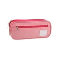 thumbnail image 1 of Pencil Pouch for Binder, Tyeign Large Capacity Pencil Case Double Layer Multi Functional Stationery Korean Style for Primary & Middle office scholars Polyester Cute Pencil Case Pencil Case Big, 1 of 5