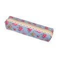thumbnail image 1 of Pencil Pouch Canvas Floral Large Capacity Stationery Bag for Collage Office Workers, 1 of 8