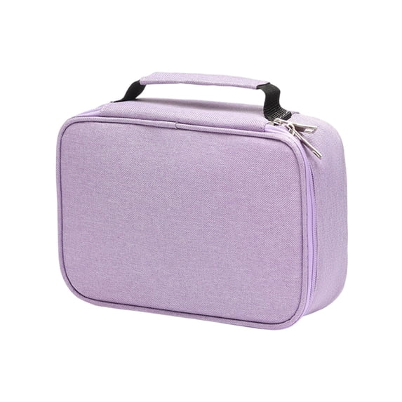 Pencil Pouch Large Capacity Pens Pencil Case with Zipper Multi-Functional Stationery Pouch 72 Slots Colored Portable Pencil Bags With 2 Removable Sleeves Makeup Bag for Office College Gift
