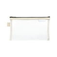 thumbnail image 1 of Pencil Pouch Transparent Stationery Pouch Pencil Bag with Zipper and Clear Window Large Capacity Pencil Case Stationery Box Small Cosmetic Bag Pen Case for Home Office College, 1 of 4