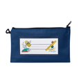 thumbnail image 1 of Pencil+Pouch by Seat Sack, Roomy, Zippered, Expandable, Blue, 1 of 2