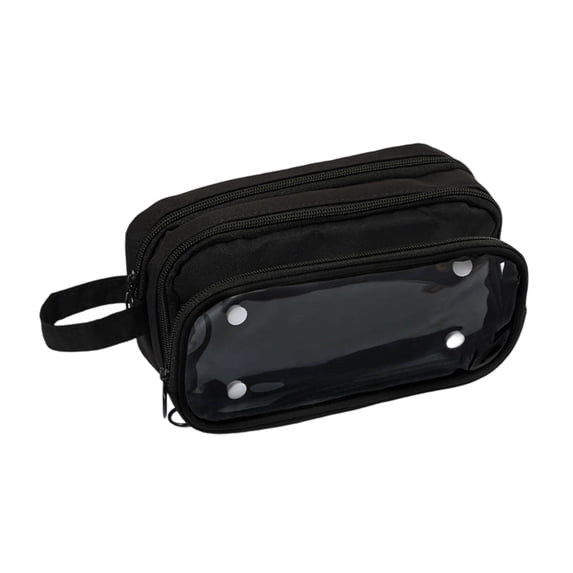 Pencil Pouch with Compartments, Ongmies Large Capacity Detachable Marker Organizer, Pen Pencil Case, Make Up Case