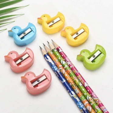 Pencil Sharpener Art Colored Pencils Sharpener Hand Crank Sharpener Portable Pencil Sharping Tool Portable office Sharpener Mini Ducks Student