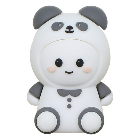 Pencil Sharpener&Craft,Animal Pencil Sharpener a Cute And Fun Pencil Sharpener And Easy To Use And,Stationery,Compact Design with Alloy Blade for Precise Sharpening,Portable Sharpeners(Grey Panda)