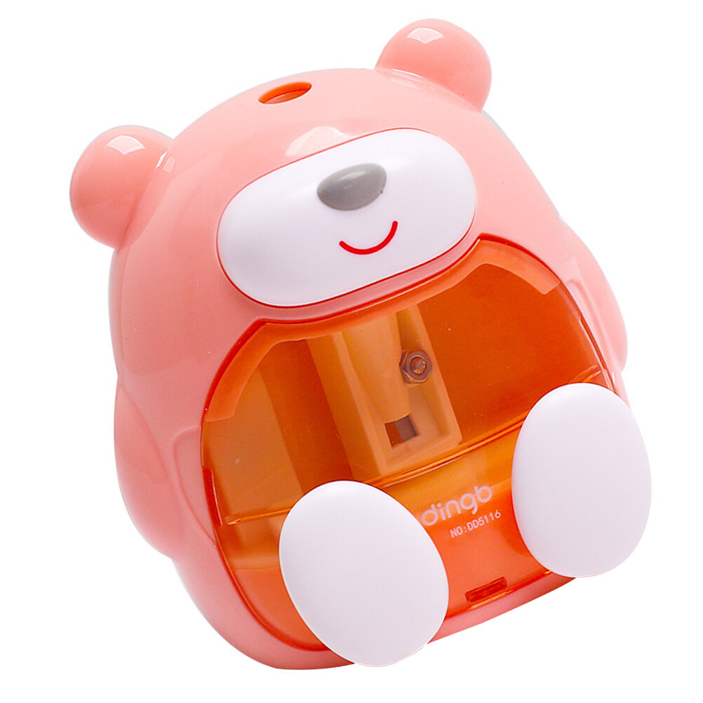 Pencil Sharpener Electric Kids Stationery Portable Children Creative