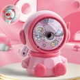 thumbnail image 1 of Pencil Sharpener, Hand Crank Manual Sharpener, Auto Pen Feed Feature, Cute Pencil Cutter for Classroom/Office/Home, Astronaut Style, 1 of 6