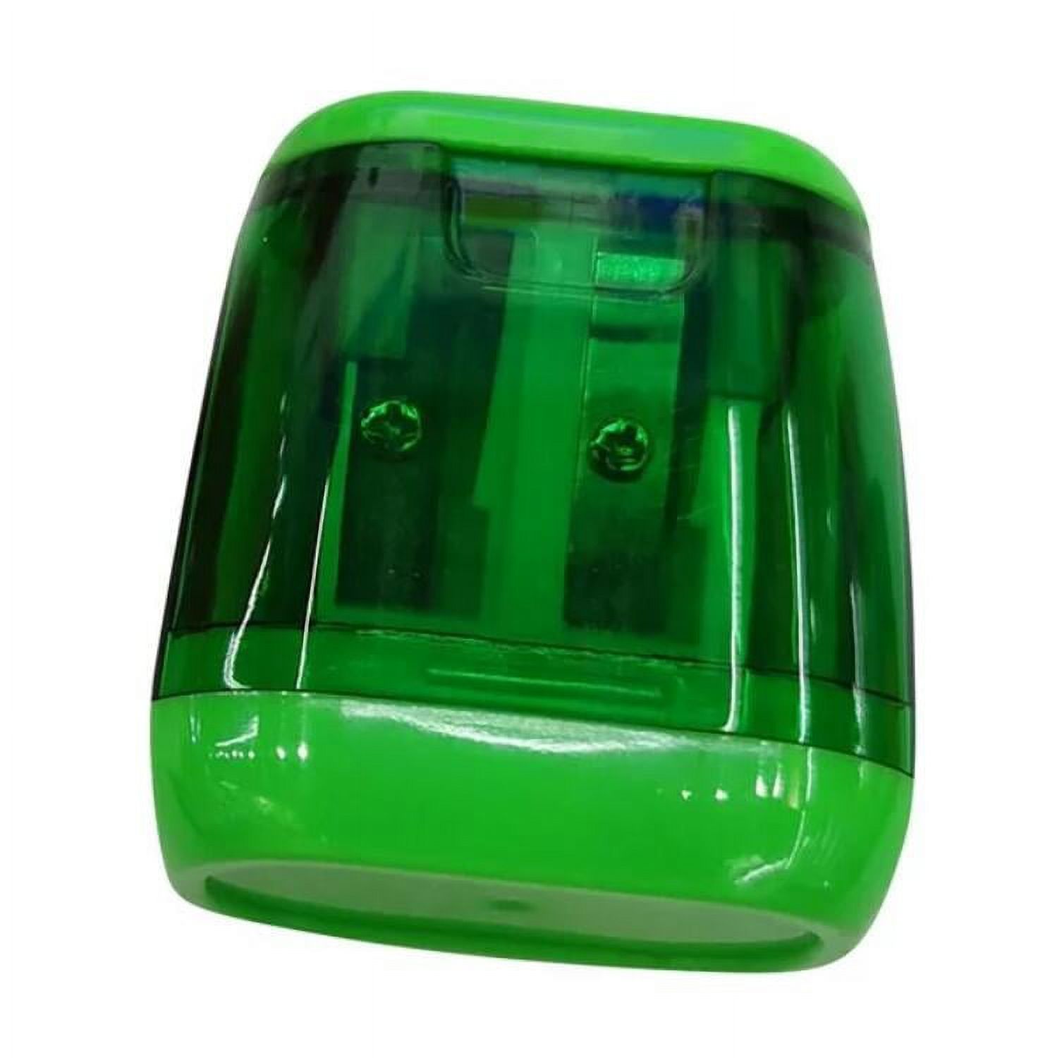 Pencil Sharpeners, Pencil Sharpeners Manual, Dual Holes Compact Colored