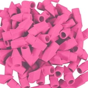 Pencil Toppers, 25 Pack, Pink Shades, Pencil Top Eraser Caps