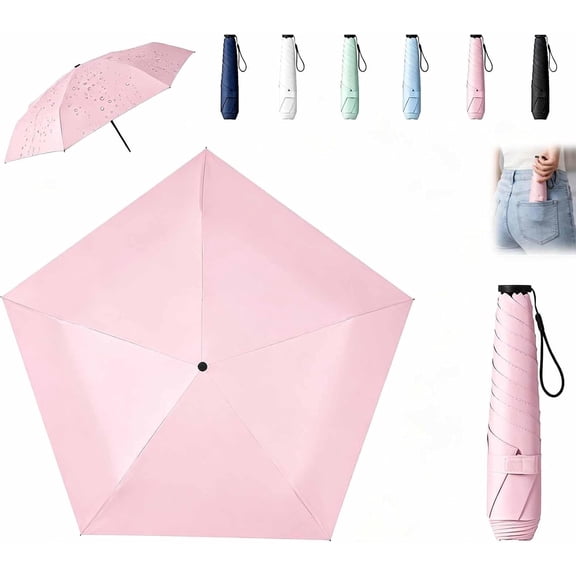 Pencil Umbrella From Japan Japan Pencil Umbrella, Ultralightweight Compact Allweather With Upf 50+ Sun Protection, Small Portable For Backpack Handbag Beach