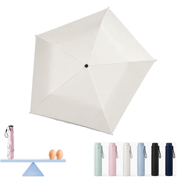 Pencil Umbrella From Japan,Ultra Light Compact Folding Japan Pencil Umbrella,High-Tech Carbon Fiber Tiny Parasol Umbrellas,UPF 50+ Sun for Beach Commute Outdoor (Green)