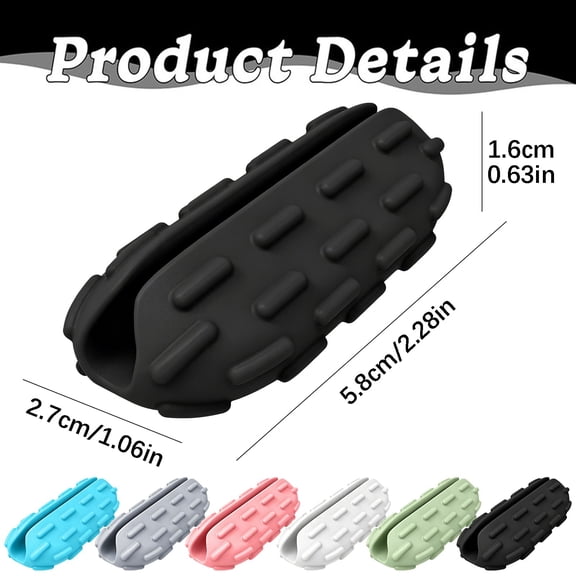 Pencil Weight - Silicone Weighted Grip for Writing Support - Hand Stabilizer for Better Pen Control - Ergonomic Writing Aid Tool - Green