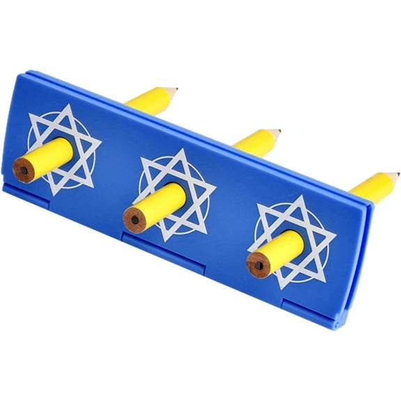 Pencil through coin magic trick | Cube through magic trick, pencil through three holes close-up magic trick toy, pencil prop