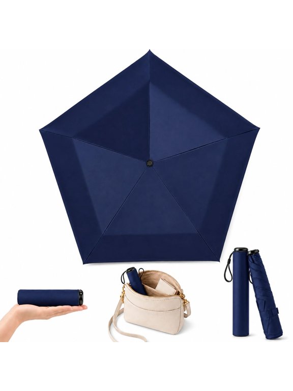 Pencil umbrella from japan Light Compact Folding Pocket Parasol, Upf 50+ Sun Protection Rain Shade Small Portable for Backpack Handbag Beach Commute Outdoor