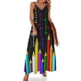 thumbnail image 1 of Pencils, Colored Pencils Sleeveless Dress Loose Women's Dress Dresses Luxury Evening Dresses, 1 of 9