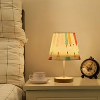 Pencils LED Desk Lamp Table Lamp USB Bedside Nightstand Small Lamp for Bedroom Living Room Kids Room