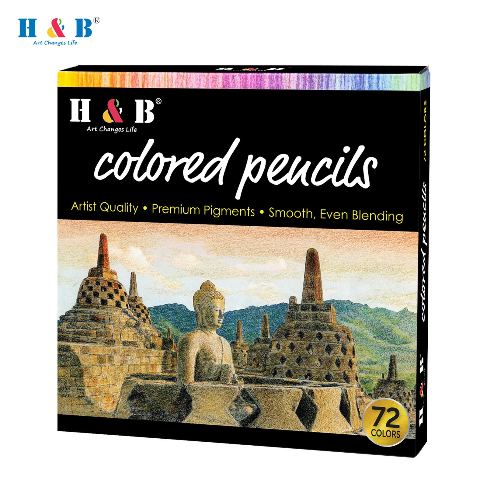 Pencils,Set 72 Color Art Supplies Books Oil D Pencils Oil Pencils 72 Color Color Pencils Art Supplies Present Books Decoration Diy Supplies Books Decoration Pencils Set 72 Qisuo Koeb Laoshe