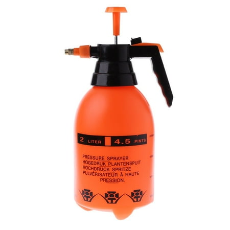 Penck 0.5 Gallon Hand-held Lawn Pressure Spray Bottle, Water Pump Sprayer Suitable for Garden,yellow