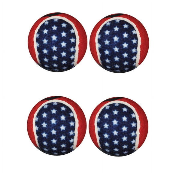 Penco Medical Walkerballs 2 Pack - The Original Walkerballs - 2 Pairs of Patriotic