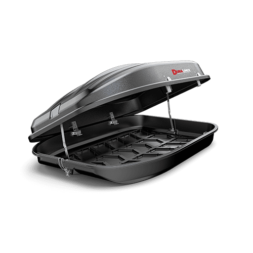 Penda RT10D 10 cu. ft. Duraliner Rooftop Cargo Carrier Box, Black