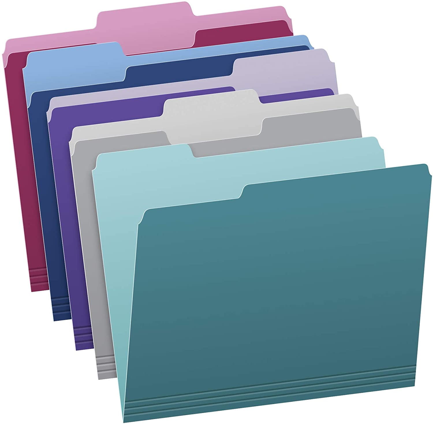 Pendaflex 1/3 Tab Cut Letter Recycled Top Tab File Folder