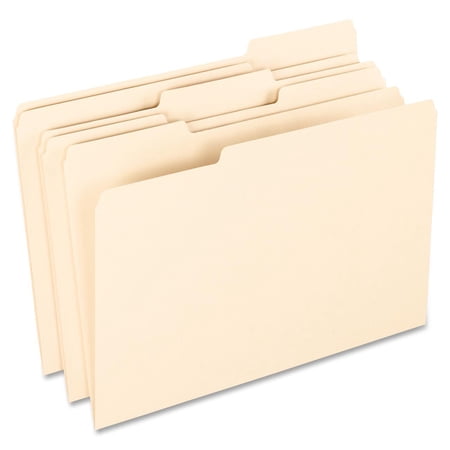 Pendaflex, PFX76520, Earthwise 100% Recycled Paper Folder, 100 / Box, Manila