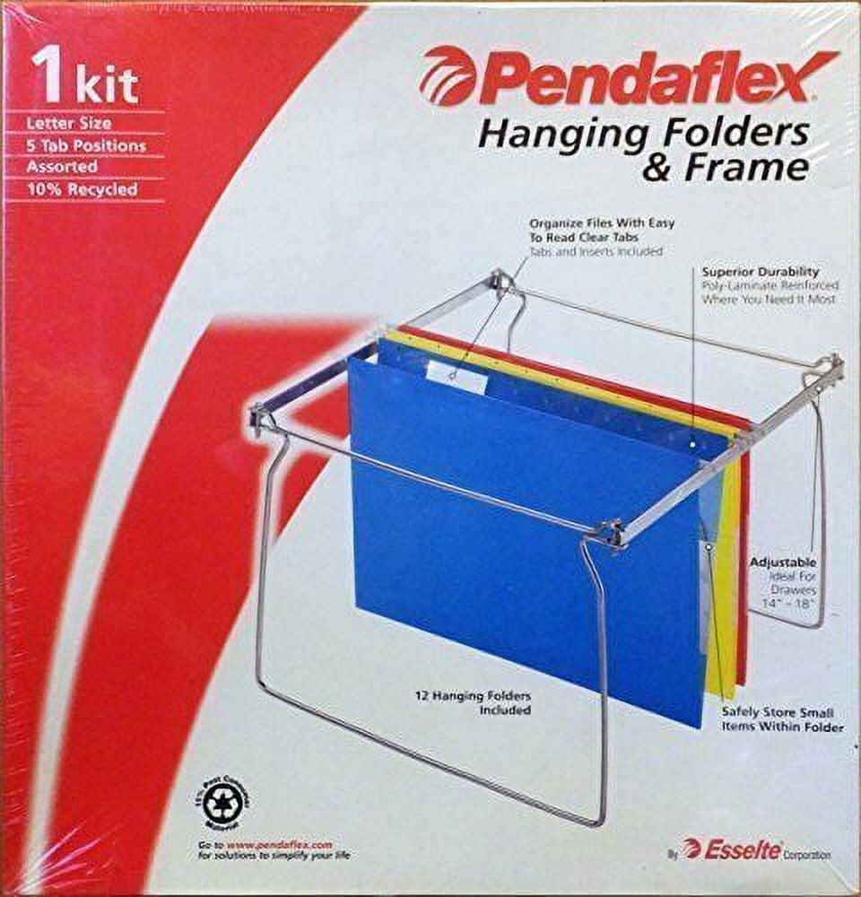 Pendaflex 12 Hanging Folders Frame Kit