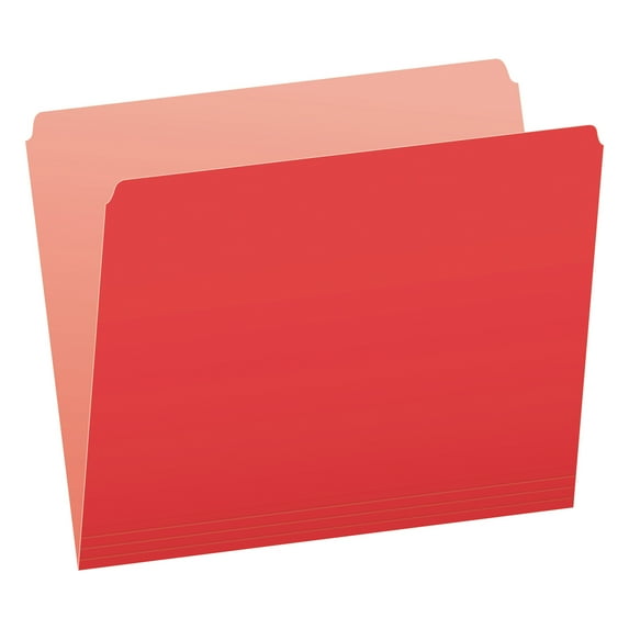 Pendaflex 152 RED Colored File Folders